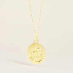 Marc Orian Pendentifs|Pendentifs Personnalisés > Médaille Or Jaune Saint Joseph