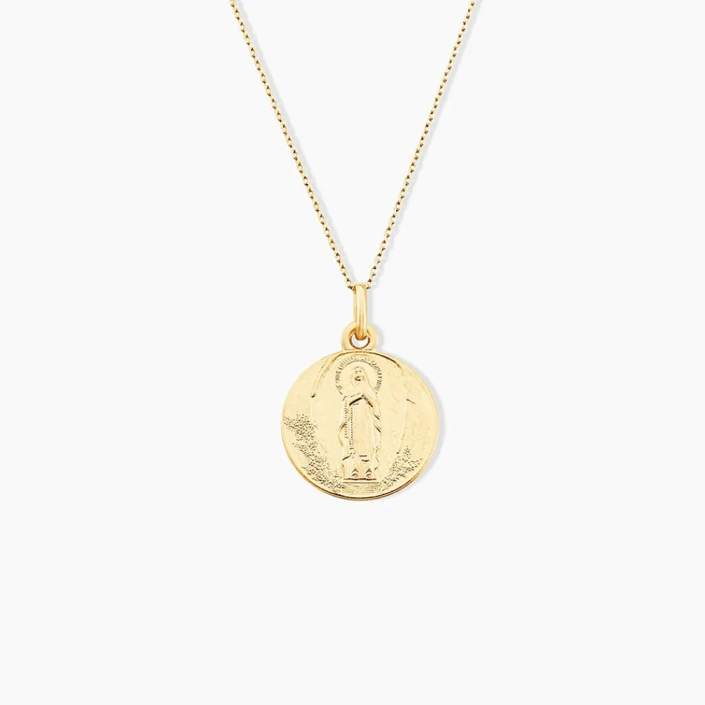 Marc Orian Pendentifs|Pendentifs Personnalisés > Medaille Or Jaune Vierge
