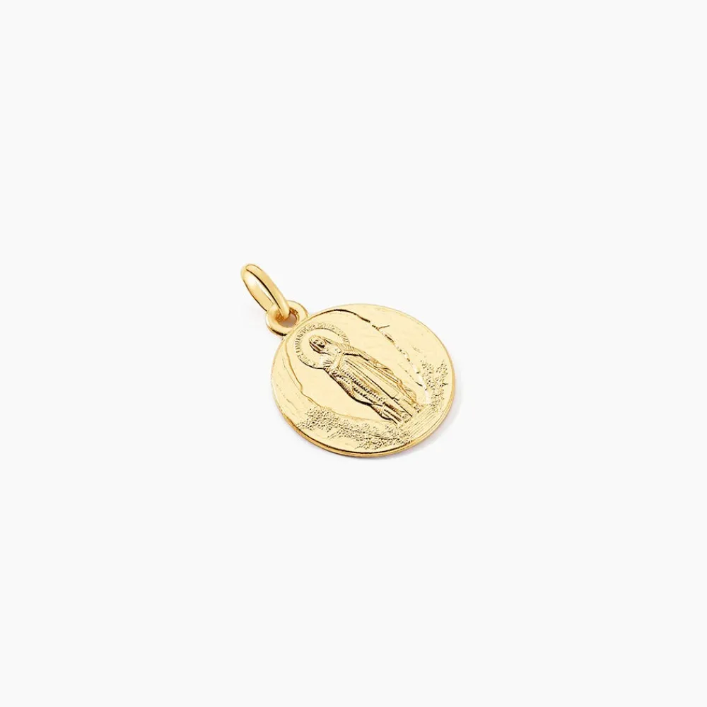 Marc Orian Pendentifs|Pendentifs Personnalisés > Medaille Or Jaune Vierge