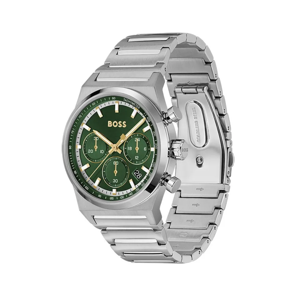 Montre Boss Candor Chrono Vert