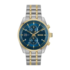 Montre Boss Skytraveller Bleu