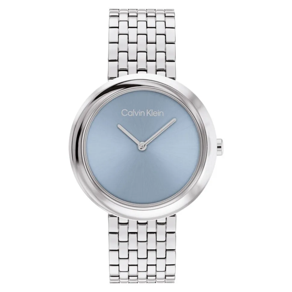 Montre Calvin Klein Twisted Bezel Bleu