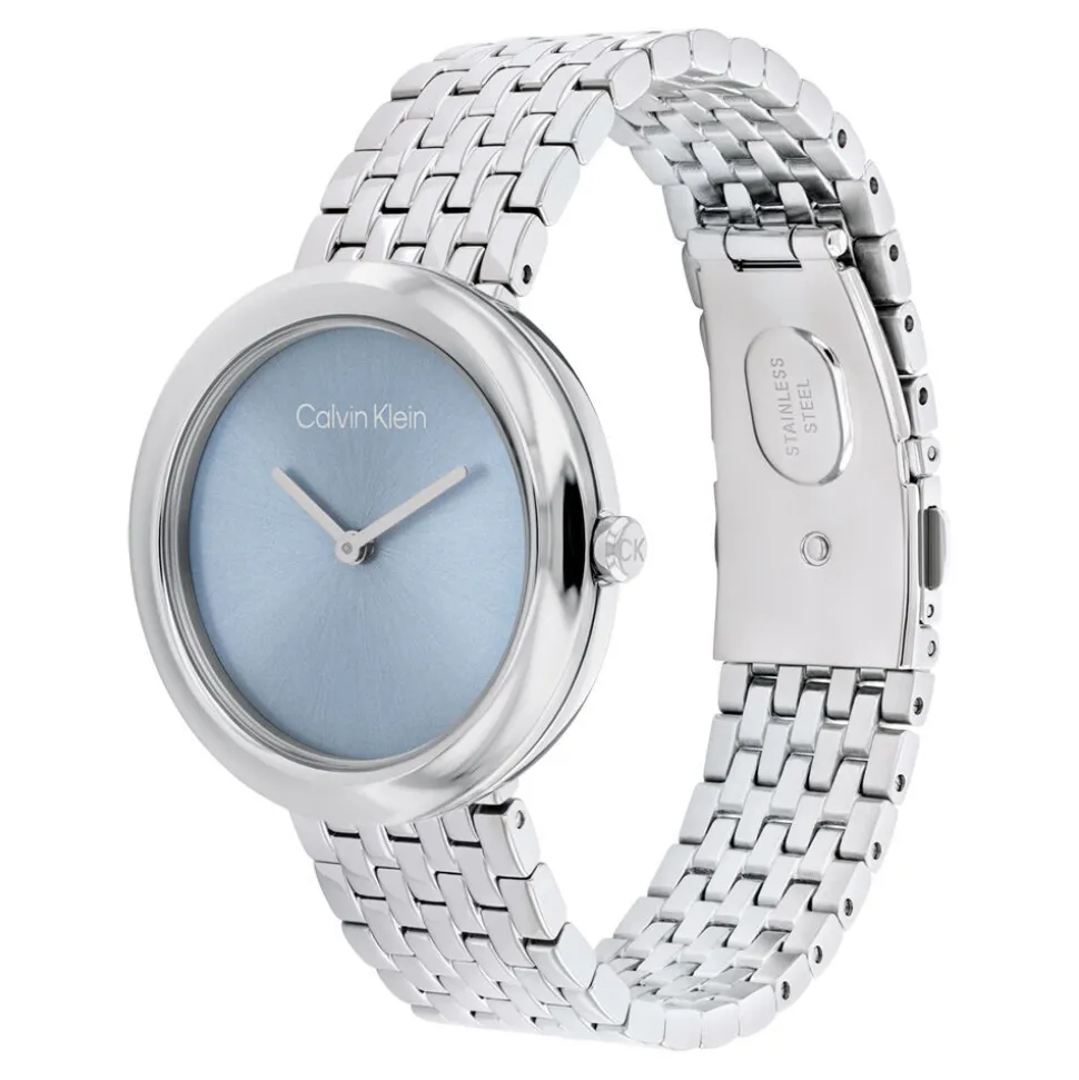 Montre Calvin Klein Twisted Bezel Bleu