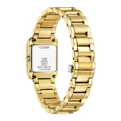 Montre Citizen Ladies Square Nacre Blanche