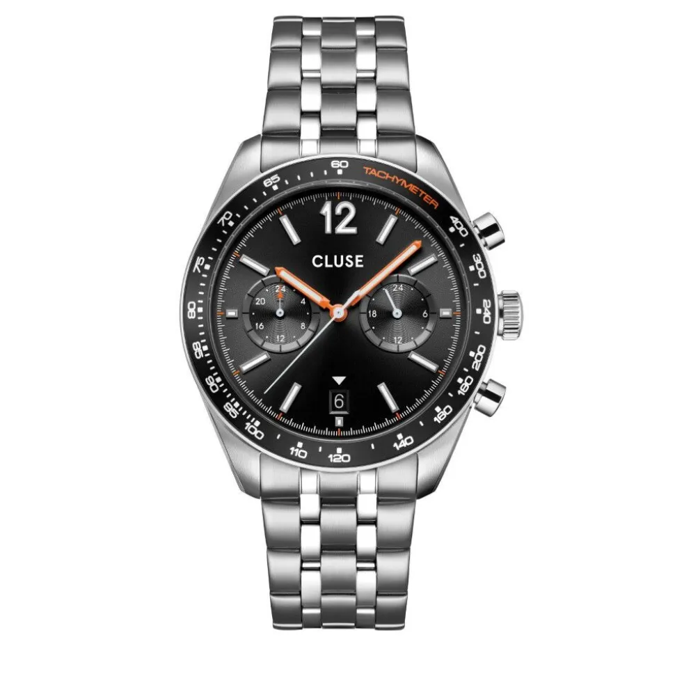 Montre Cluse Aravis Dual Timer Noir