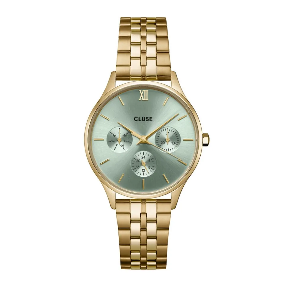 Montre Cluse Minuit Multifunction Vert