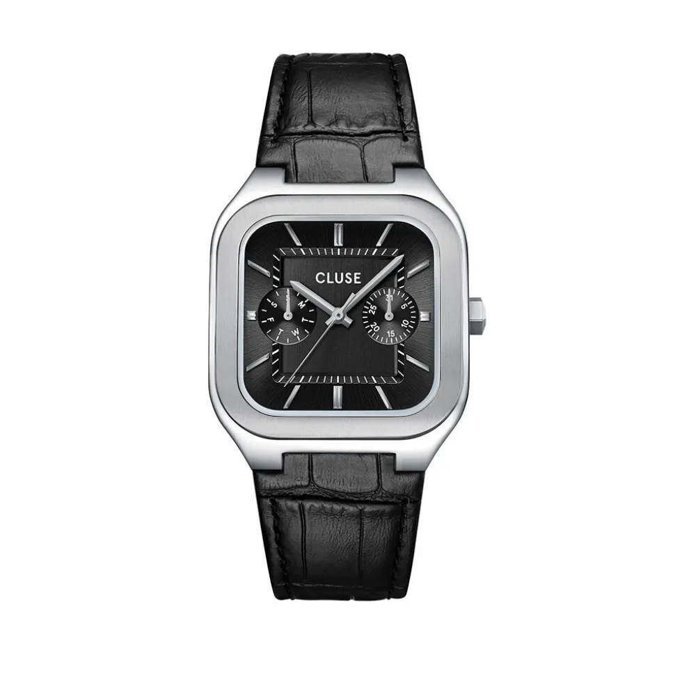 Montre Cluse Quadrus Multifonction Noir