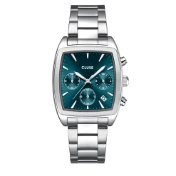 Montre Cluse Quartaut Chrono Bleu