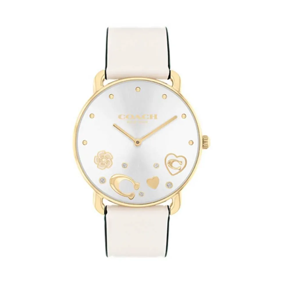 Montre Coach Elliot Argenté