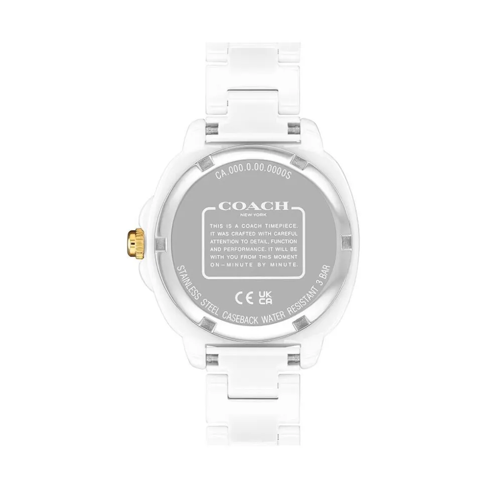 Montre Coach Kitt Blanc