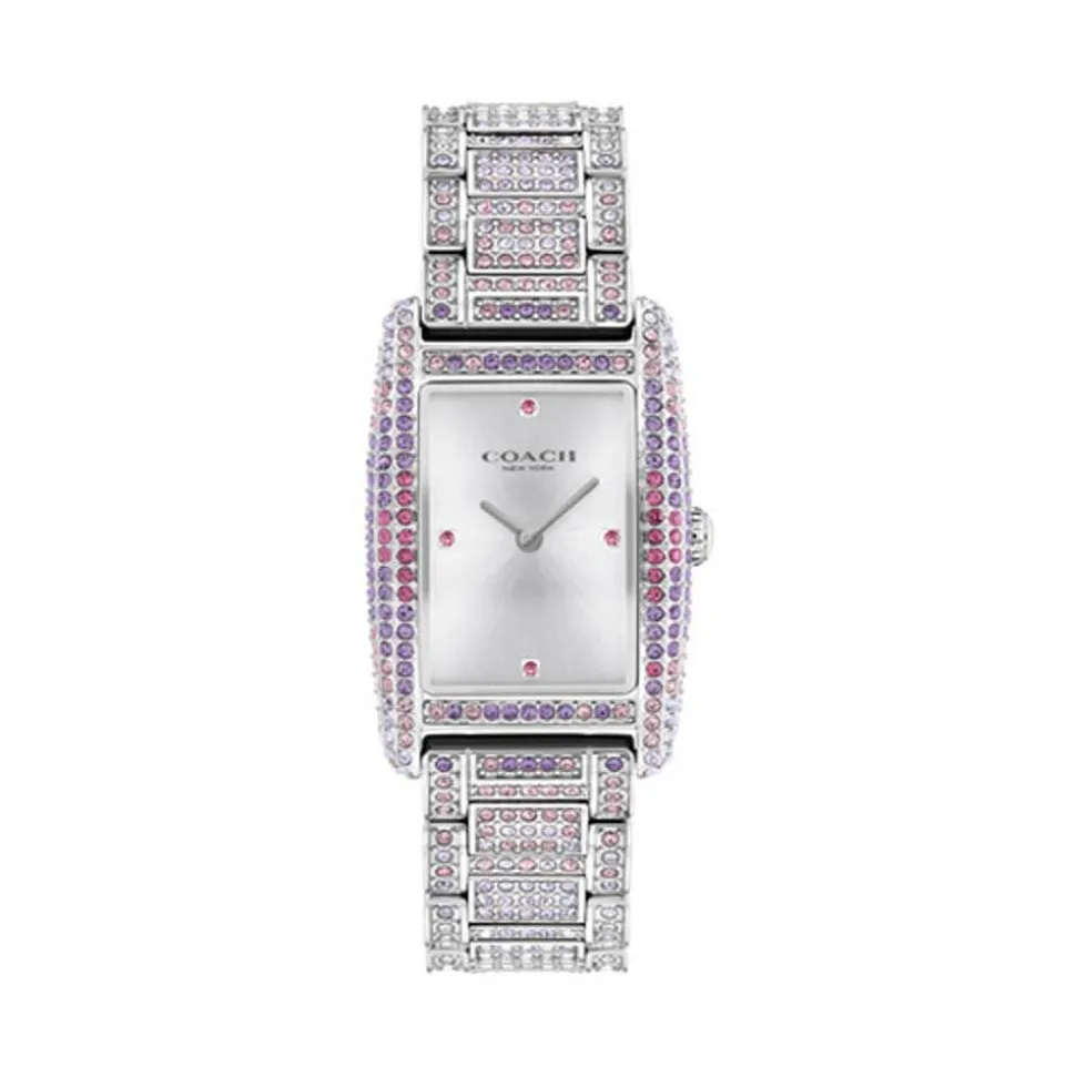 Montre Coach Reese Argenté