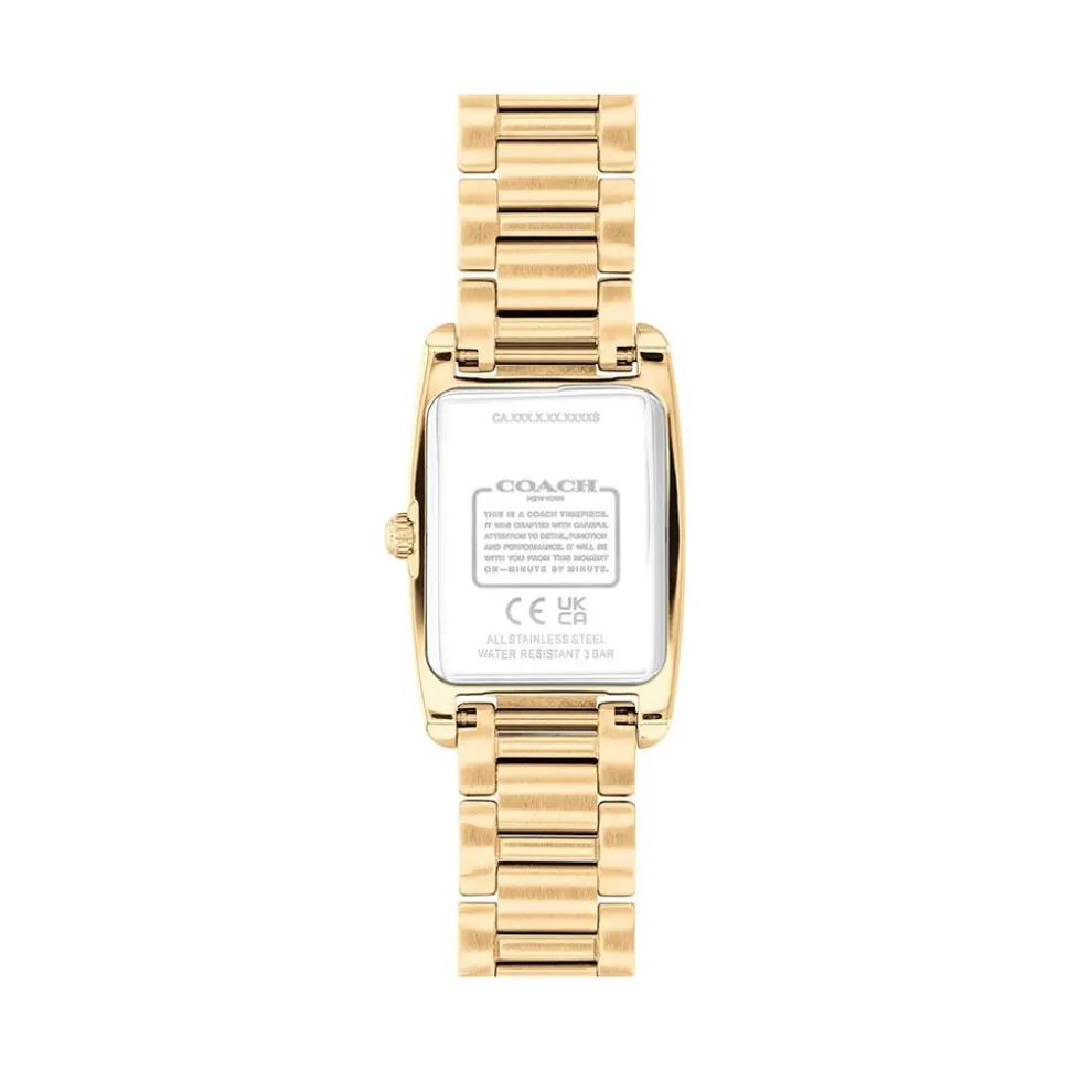 Montre Coach Reese Doré