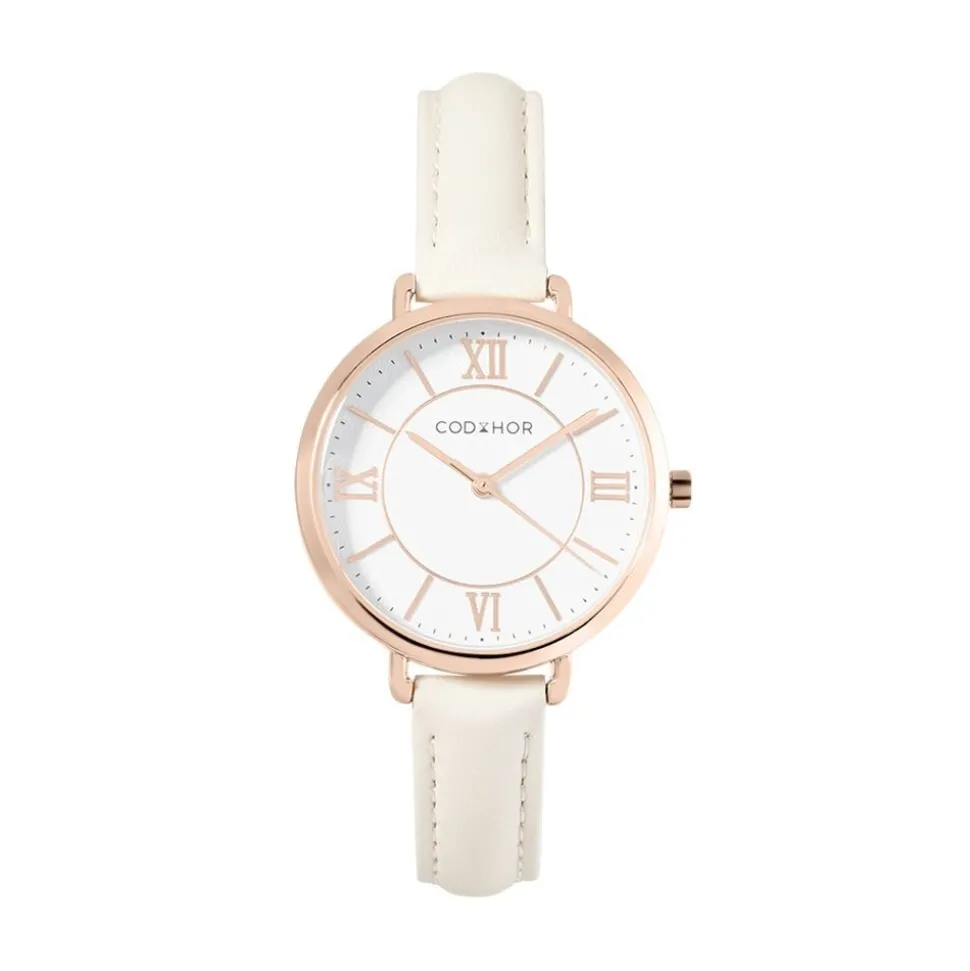 Montre Codhor Lena Blanc