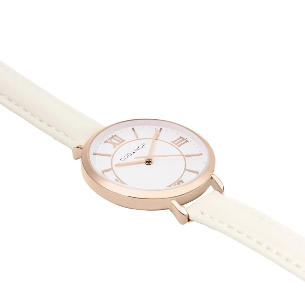 Montre Codhor Lena Blanc