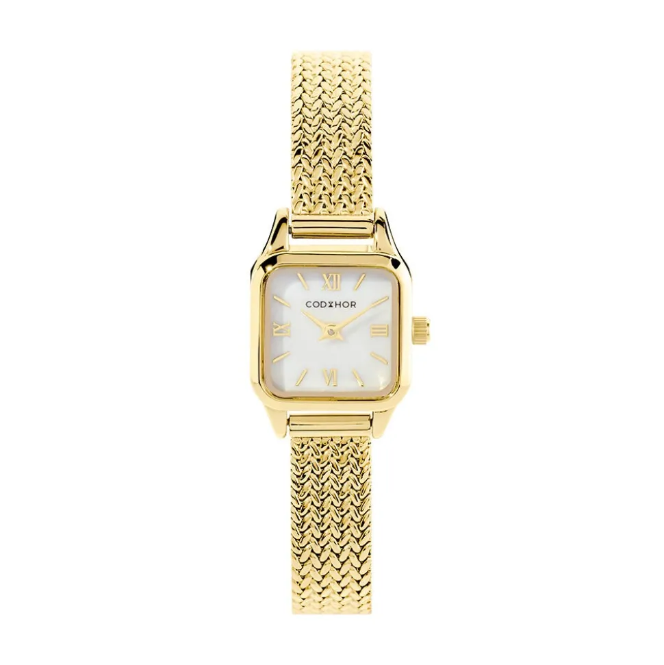 Montre Codhor Leonie Nacre Blanche