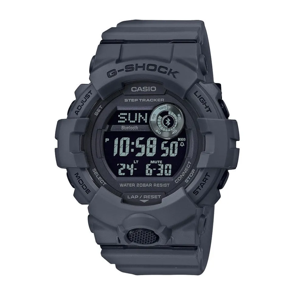 Montre Connectée Casio G-shock Fond Gris