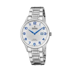 Montre Festina Swiss Made 40 Argenté