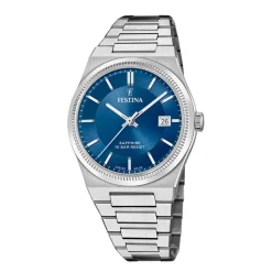 Montre Festina Swiss Made 40 Bleu London