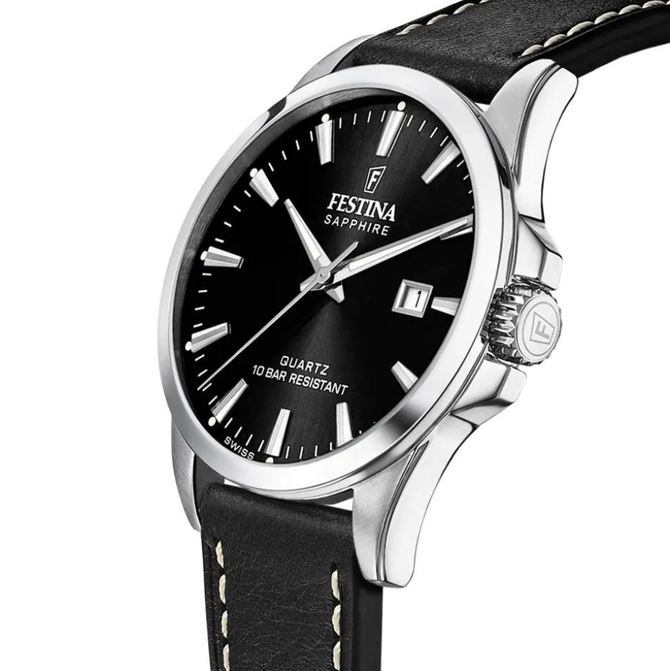 Montre Festina Swiss Made 41 Noir