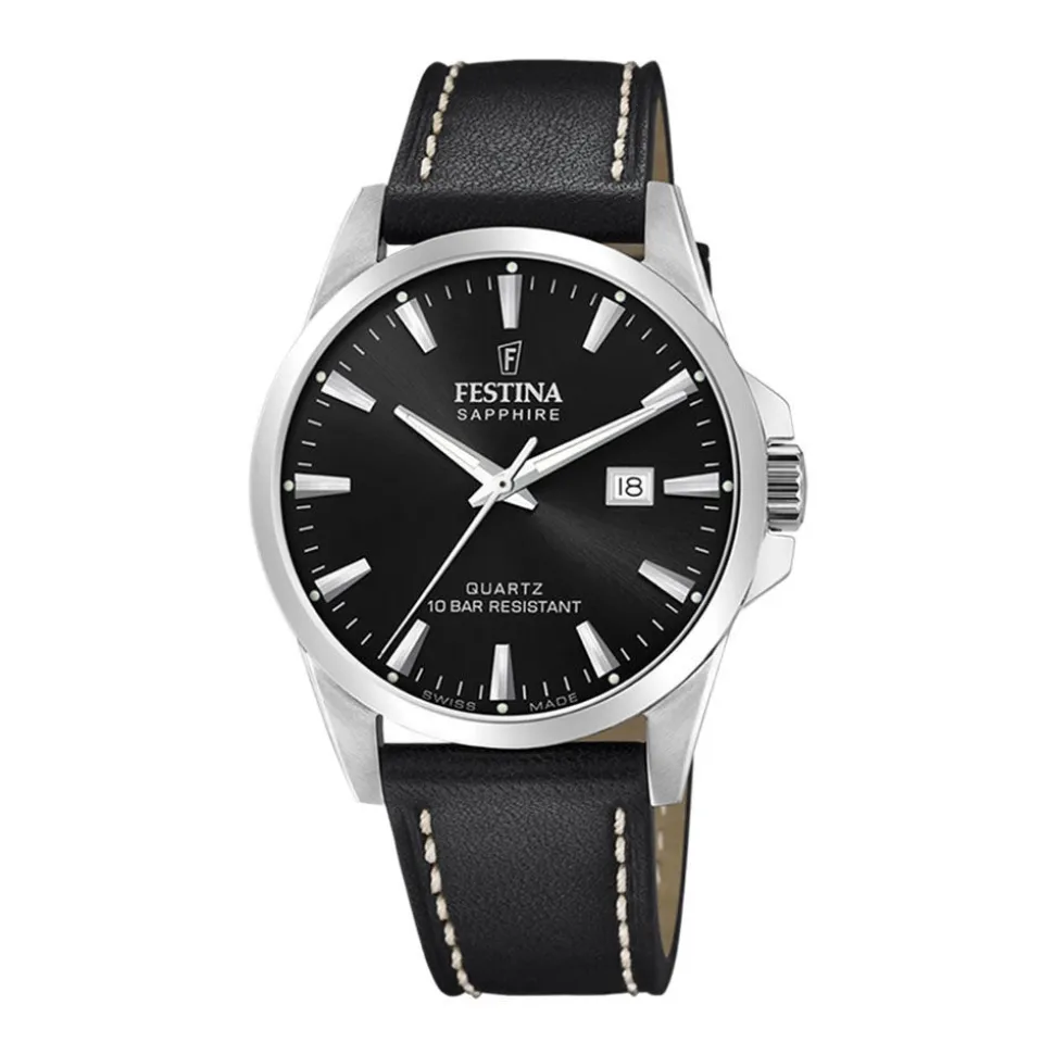 Montre Festina Swiss Made 41 Noir