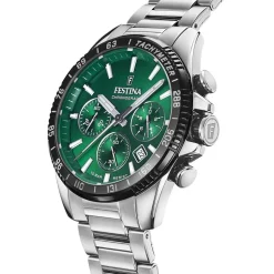 Montre Festina Timeless Chronograph Vert