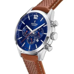Montre Festina Timeless Chronograph Bleu