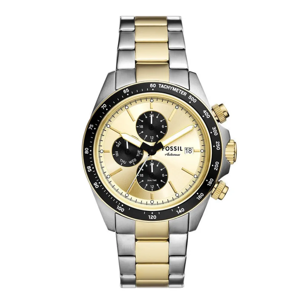 Montre Fossil Autocross Doré