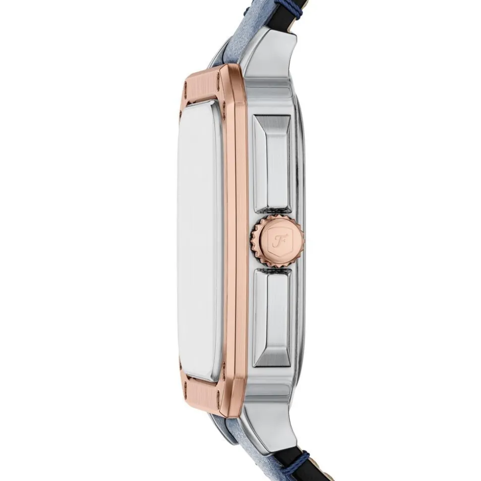 Montre Fossil Crosby Bleu