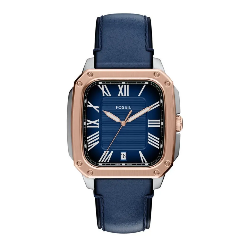 Montre Fossil Crosby Bleu