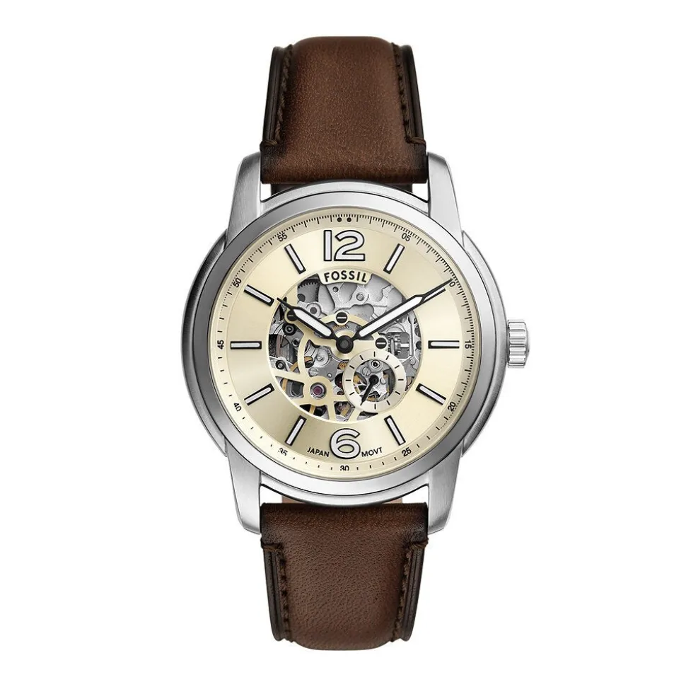 Montre Fossil Heritage Crème