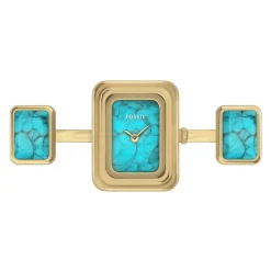 Montre Fossil Raquel Watch Ring Bleu