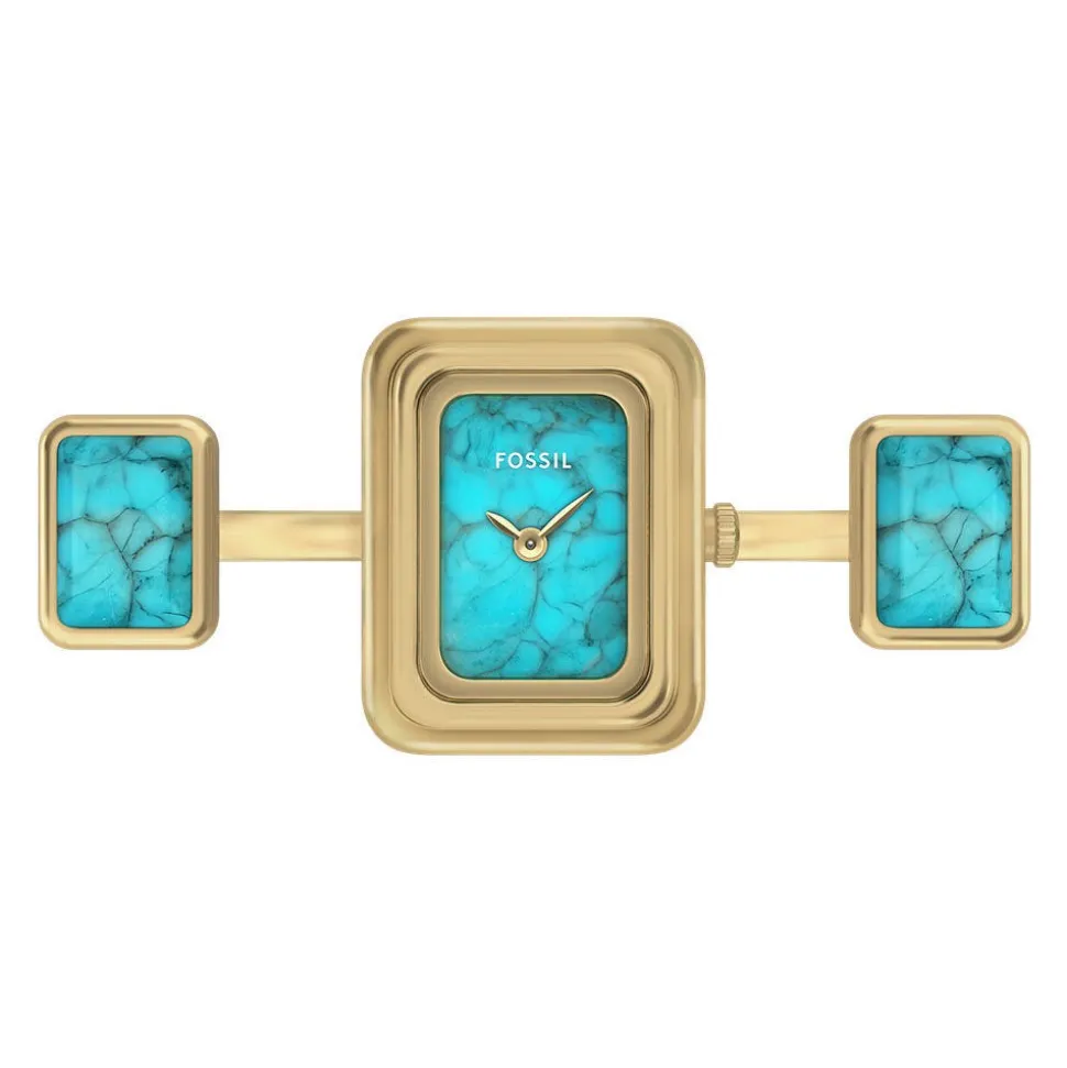 Montre Fossil Raquel Watch Ring Bleu