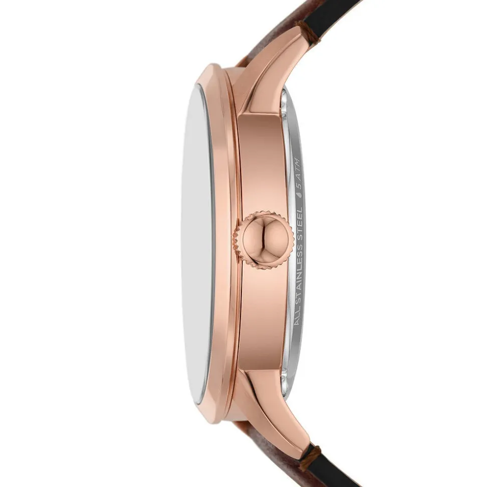 Montre Fossil Townsman Marron