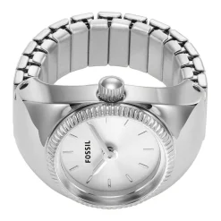 Montre Fossil Watch Ring Blanc