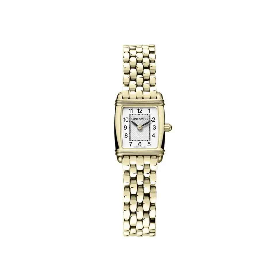 Montre Herbelin Art Deco Argenté
