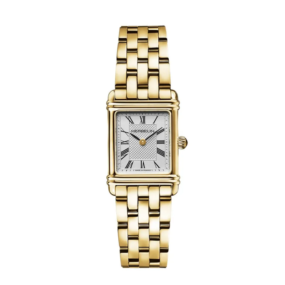 Montre Herbelin Art Deco Blanc