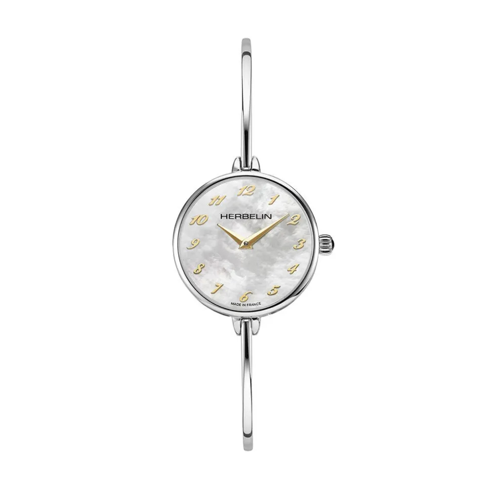 Montre Herbelin Fil Nacre Blanche