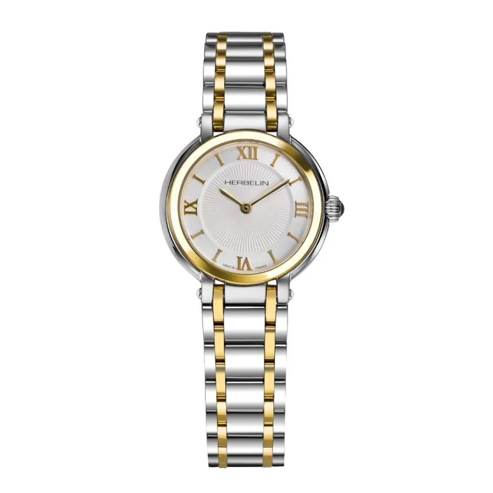 Montre Herbelin Galet Blanc