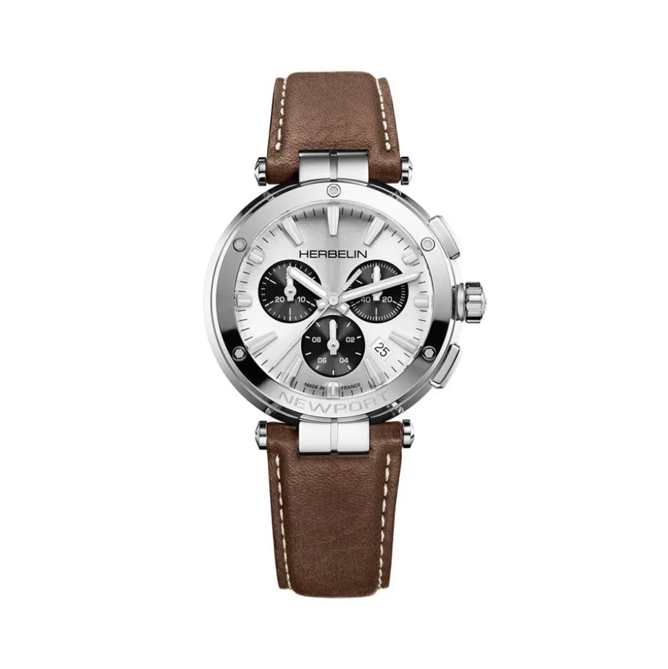 Montre Herbelin Newport Chrono Argenté