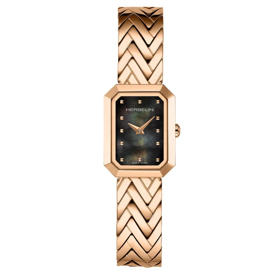Montre Herbelin Octogône Nacre Noire