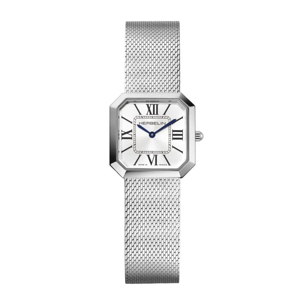 Montre Herbelin Octogone Argenté