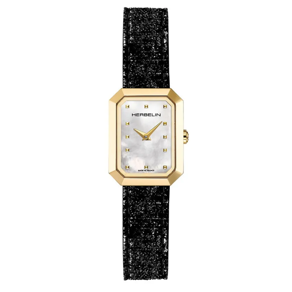 Montre Herbelin Octogone Nacre Blanche