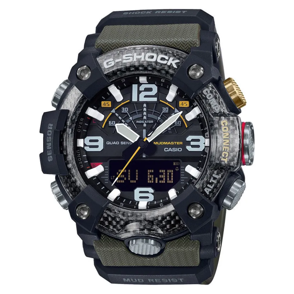 Montre Hybride Casio G-shock Mudmaster Noir