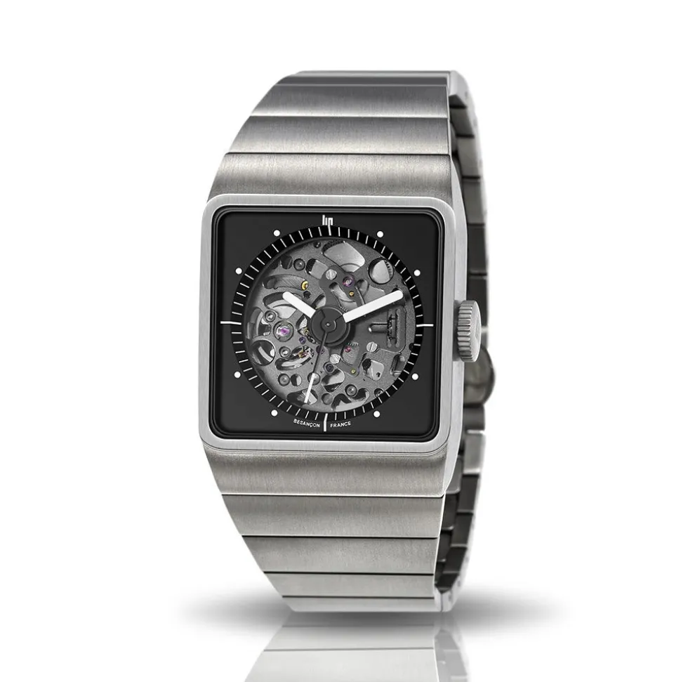 Montre Lip Big Titane Noir