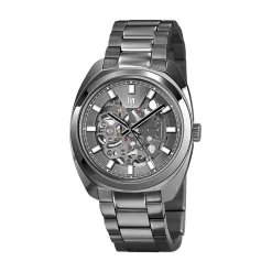Montre Lip General De Gaulle Auto Squelette Gris
