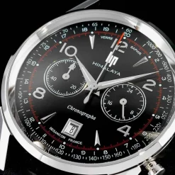 Montre Lip Himalaya Chrono Noir