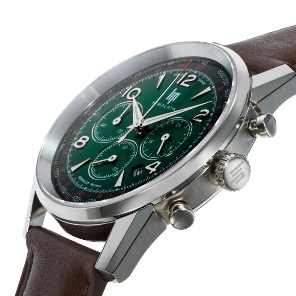 Montre Lip Himalaya Chrono Vert