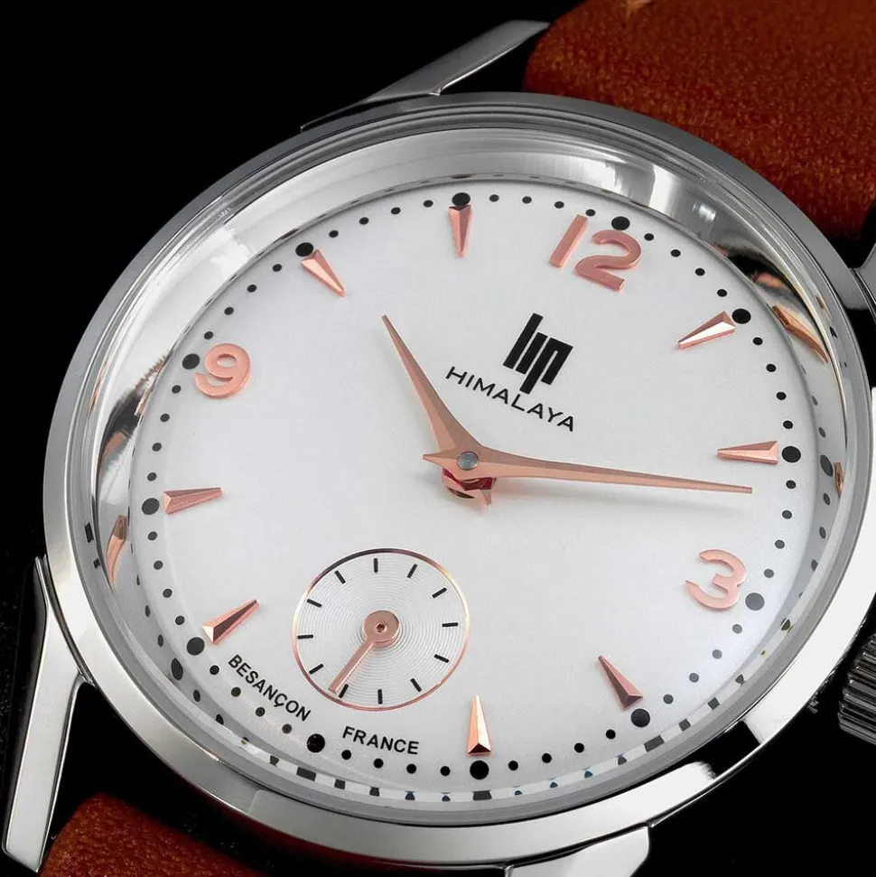 Montre Lip Himalaya 29 Cœur Battant Argenté