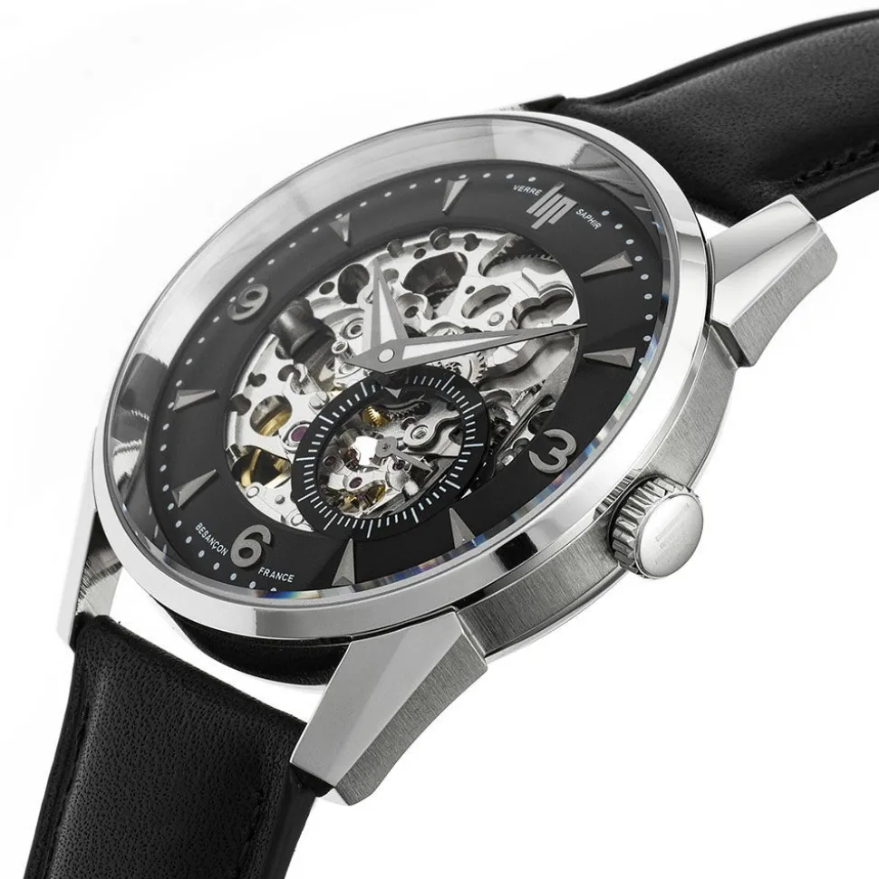 Montre Lip Himalaya Squelette Noir
