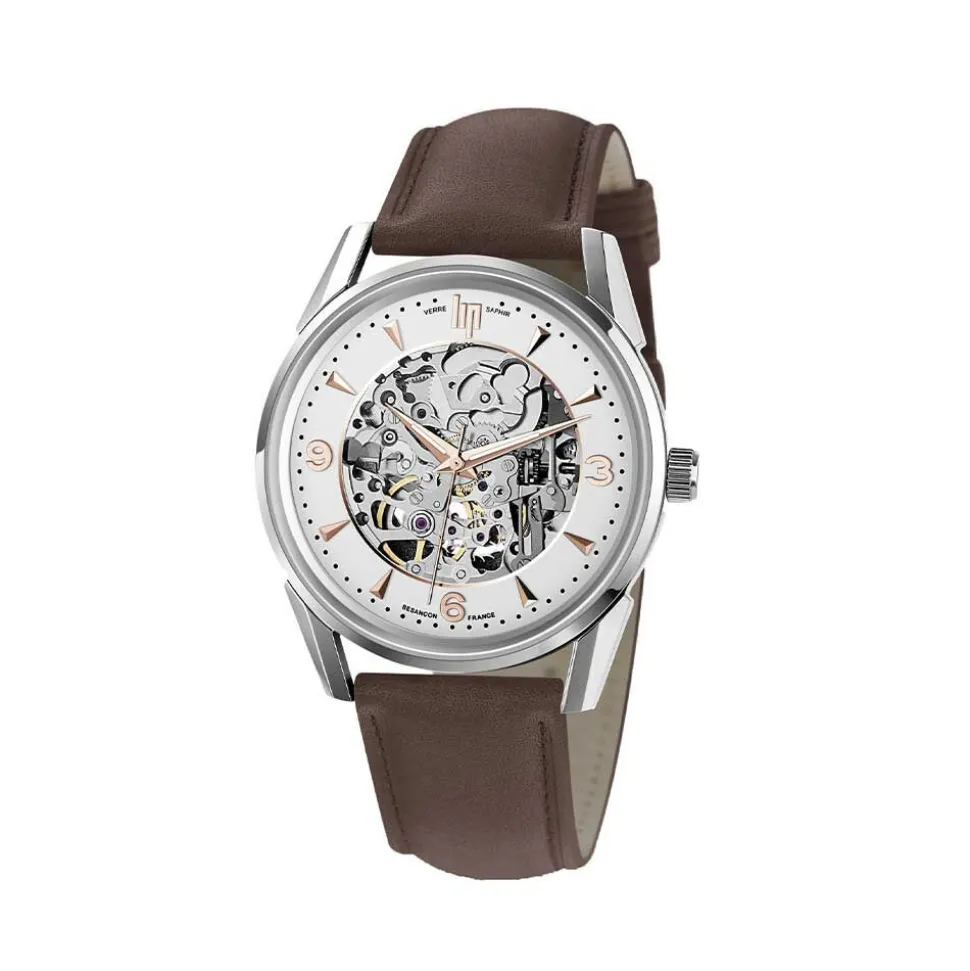 Montre Lip Himalaya Squelette Argenté